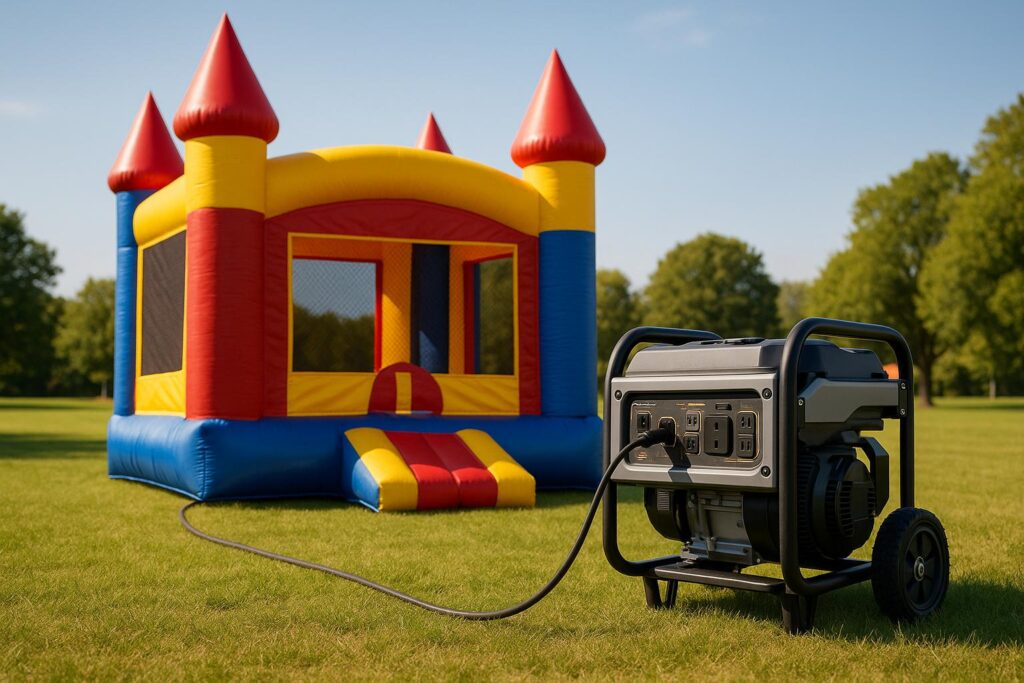 What Size Generator for Bounce Houses?