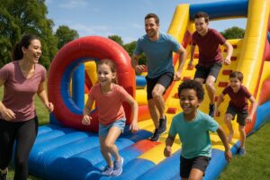 Top 7 Fitness Perks of Inflatable Obstacle Courses