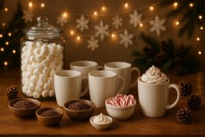How to Set Up a Hot Chocolate Bar for Winter Parties
