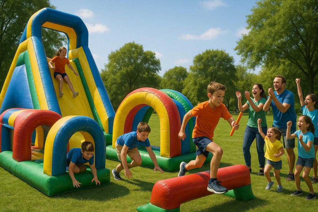 Best Inflatable Rentals for Relay Races