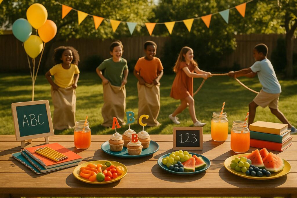Checklist for a Perfect Back-to-School Party
