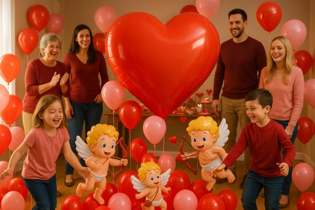 How to Plan a Valentine's Day Party with Inflatables