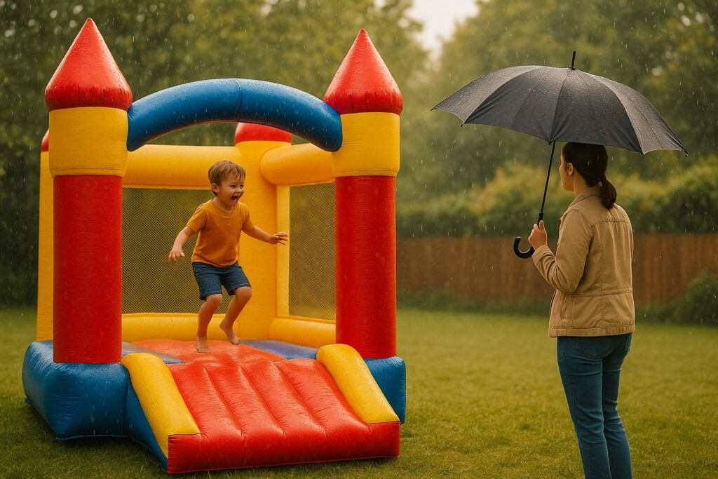 Is It Safe to Use a Bouncy Castle in the Rain