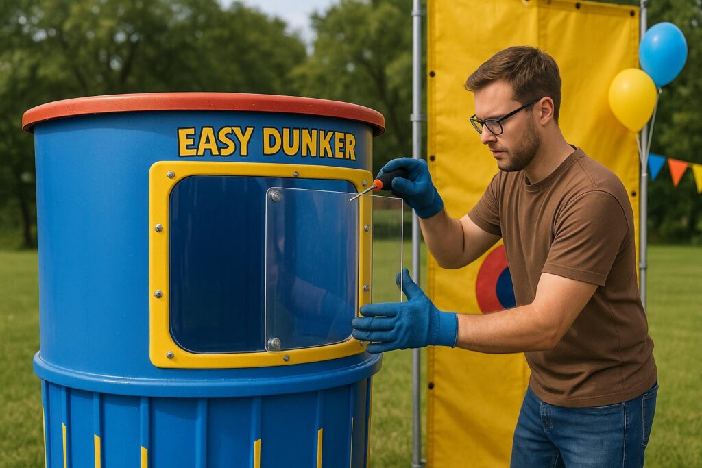 How to Replace Dunk Tank Windows