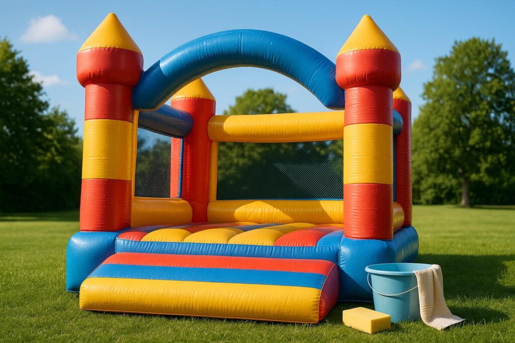 How to Clean, Dry & Maintain Your Bouncy Castle
