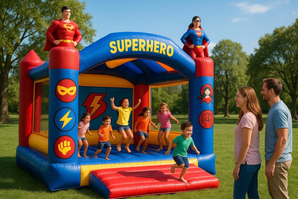 Best Superhero Bounce Houses for Kids