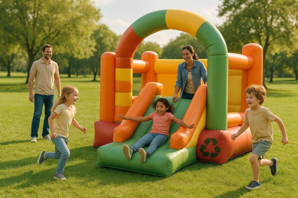 How Recycled Inflatables Create Sustainable Fun
