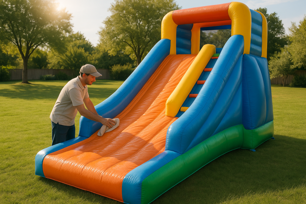 5 Steps to Dry Inflatable Water Slides