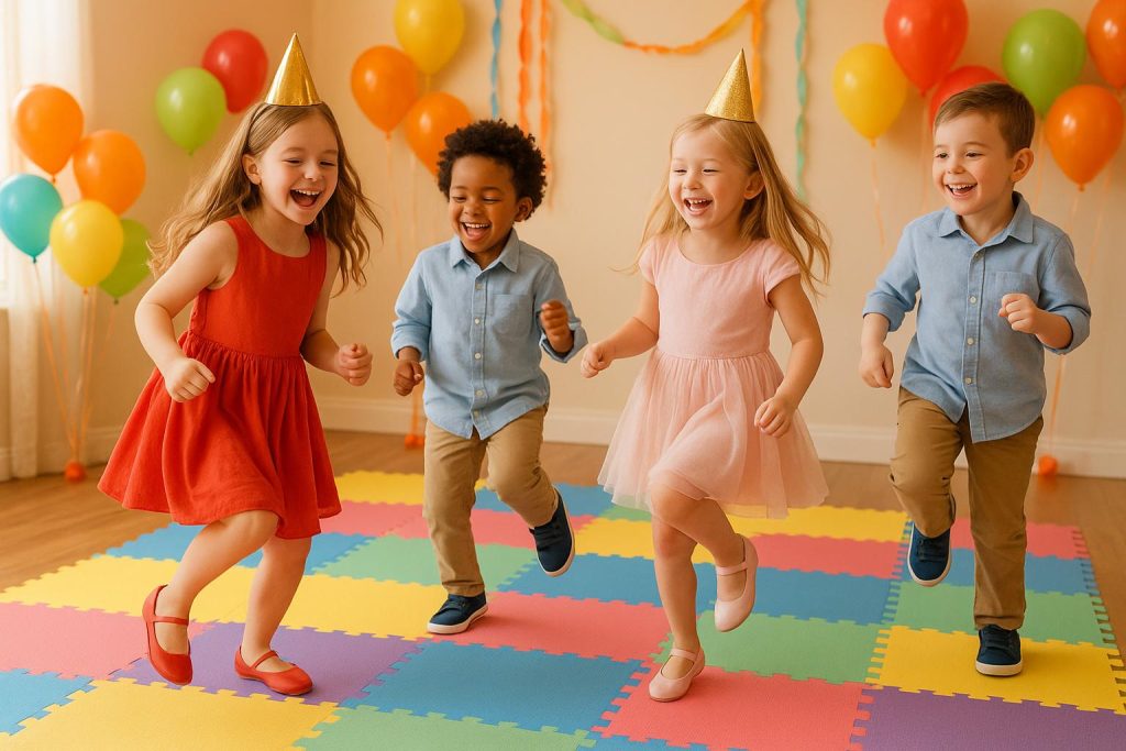 5 DIY Dance Floor Ideas for Kids Parties