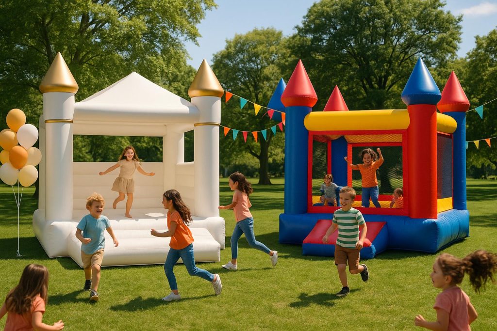 Luxury Bounce Houses vs. Standard Rentals