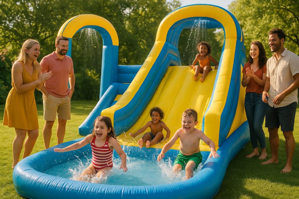 Best Water Slides for Summer Parties in Charleston