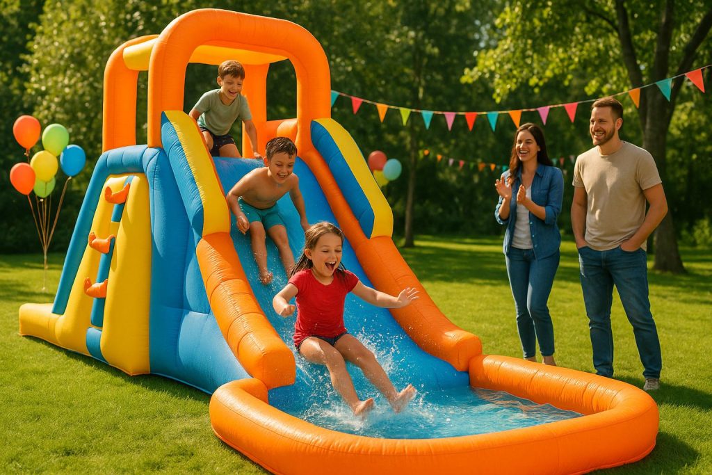 Top 5 Inflatable Water Slides for Backyard Parties