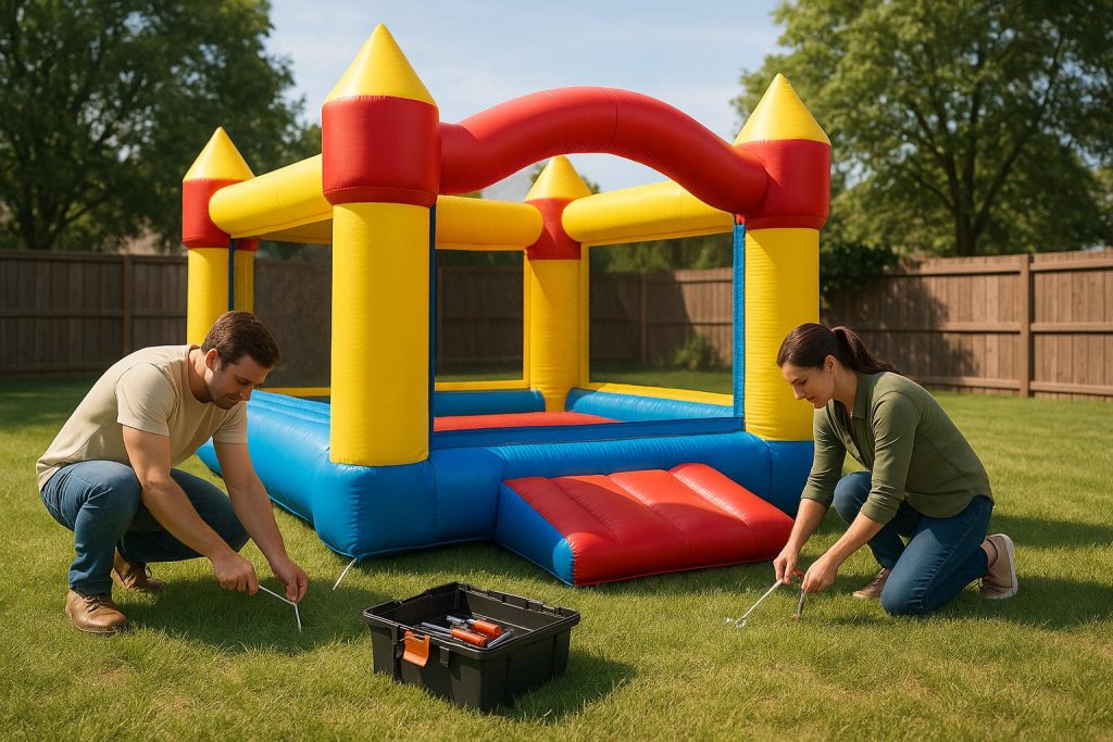 Checklist for Bounce House Setup and Takedown