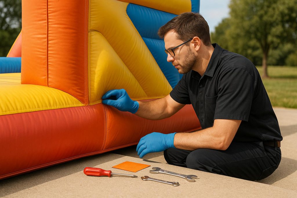 How To Modify Inflatable Obstacles Safely