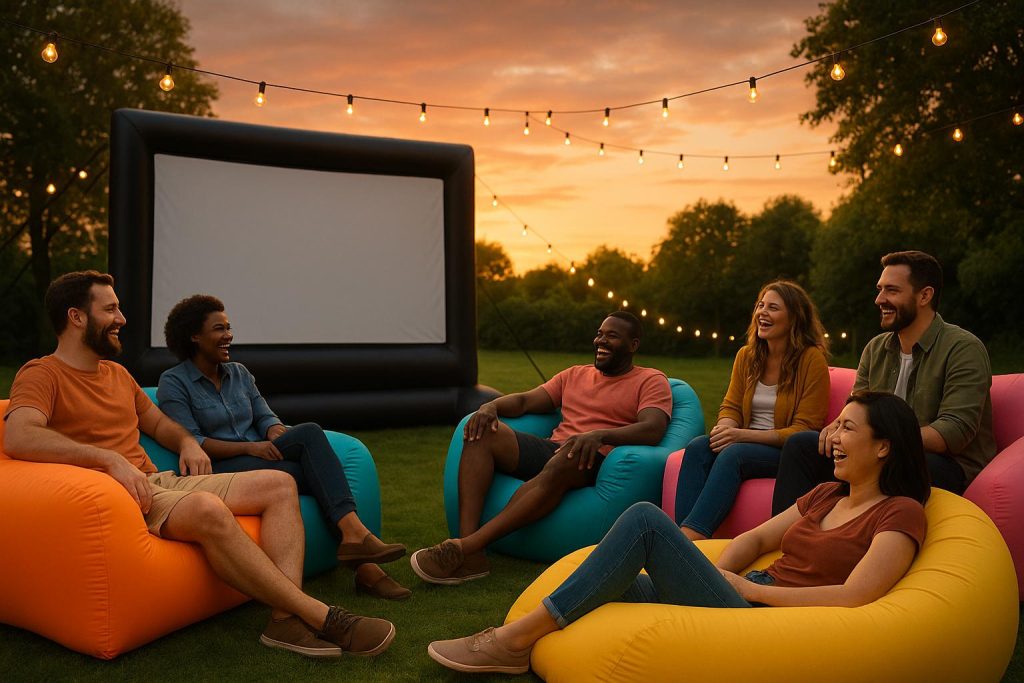 10 Inflatable Ideas for Outdoor Adult Parties