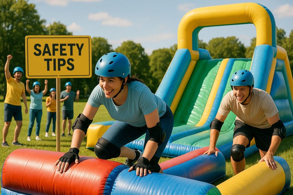 Safety Tips for Inflatable Relay Races