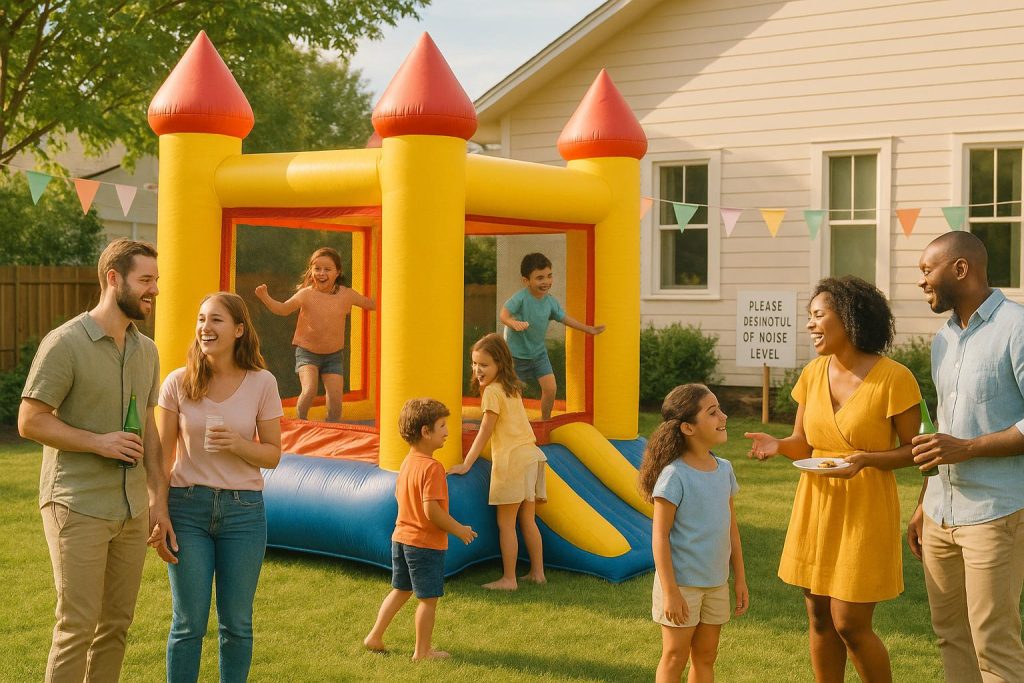 Noise Rules for Inflatable Rentals in Charleston