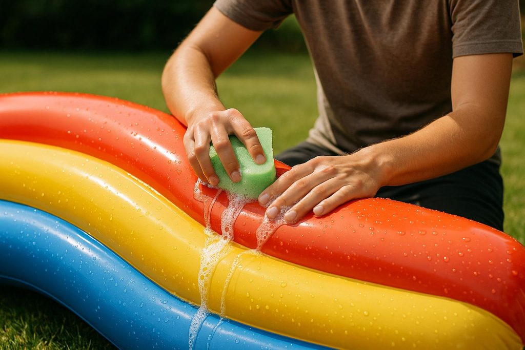 5 Steps to Clean PVC Inflatables