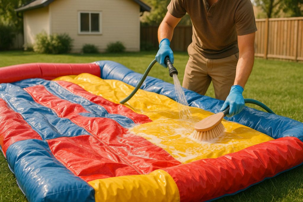 Post-Event Cleaning Tips for Inflatables