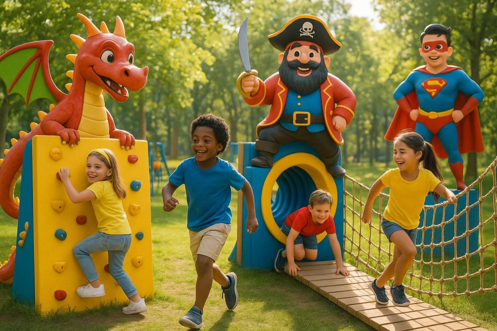 Why Kids Love Character Obstacle Courses