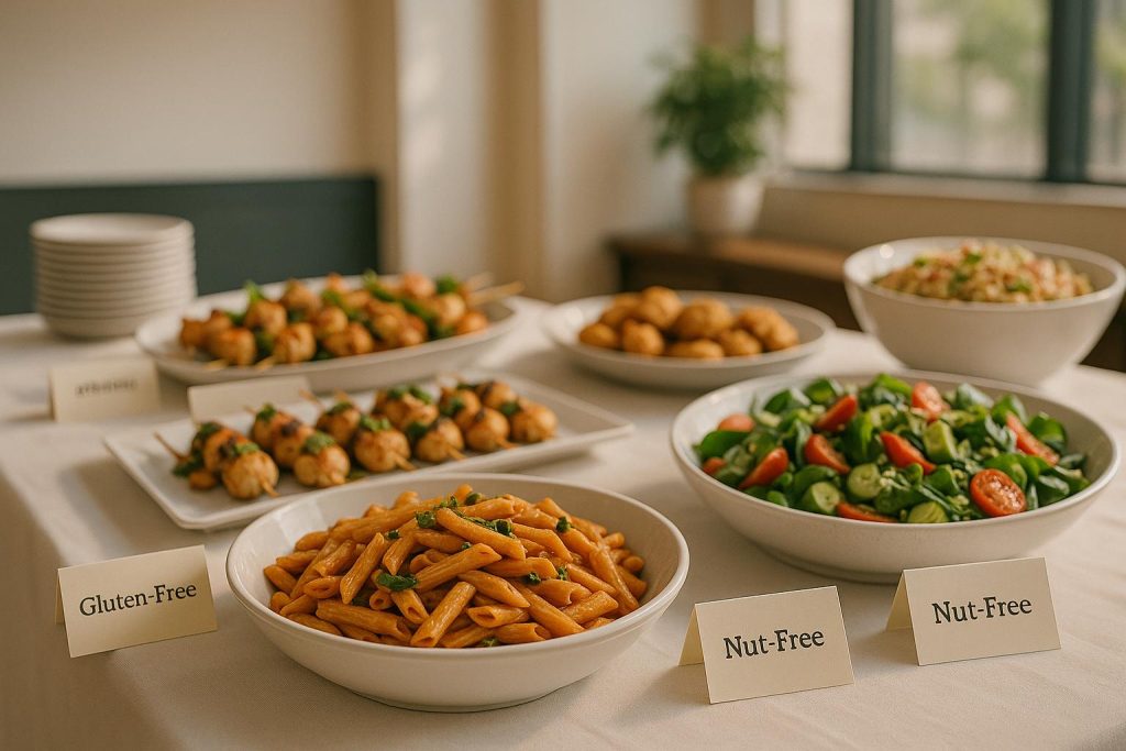 How to Plan Allergy-Friendly Event Menus