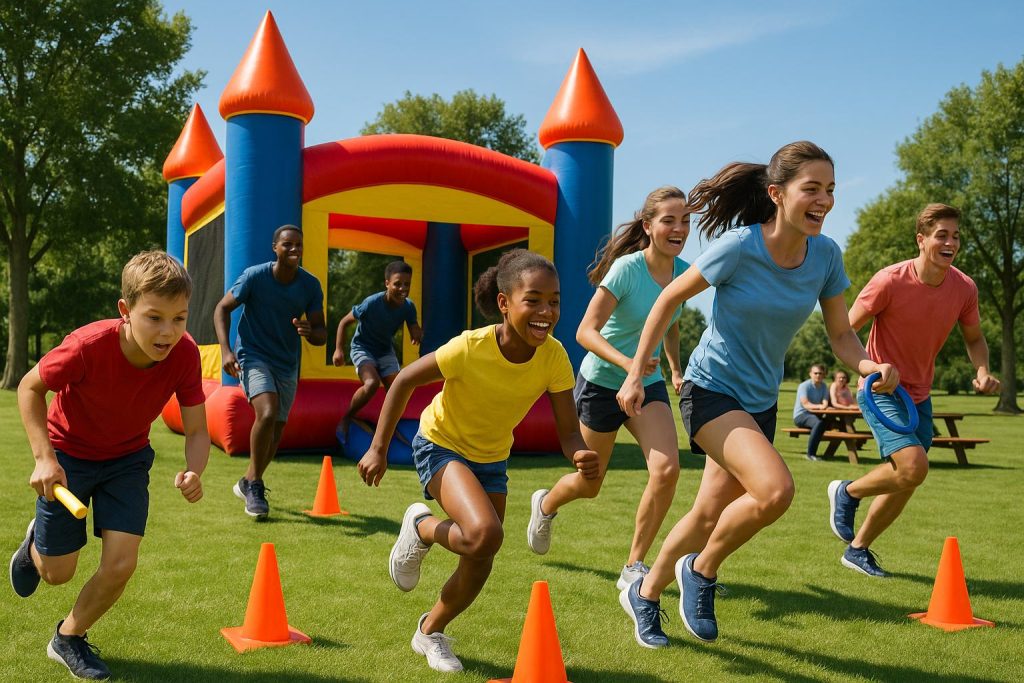 Best Competitive Games for Bounce Houses