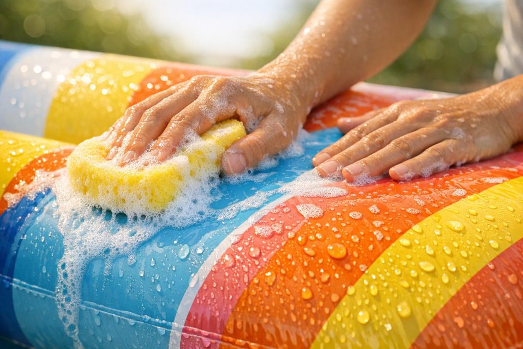 5 Steps for Cleaning Vinyl Inflatables