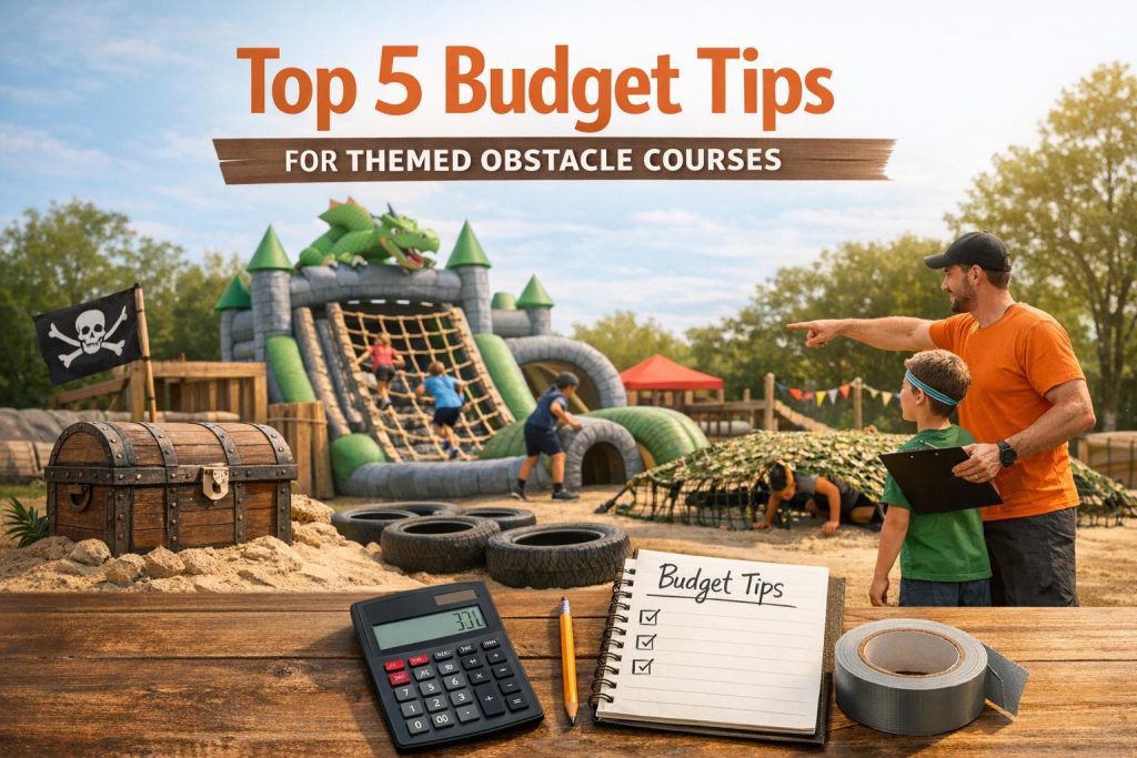 Top 5 Budget Tips For Themed Obstacle Courses