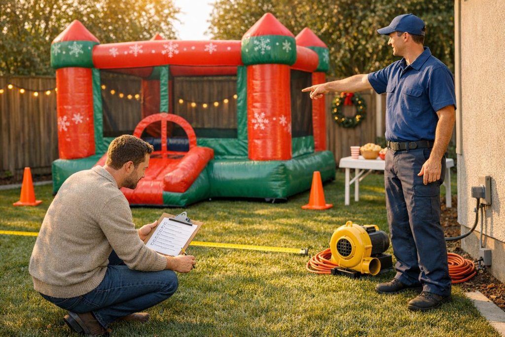 How to Plan a Holiday Bounce House Party