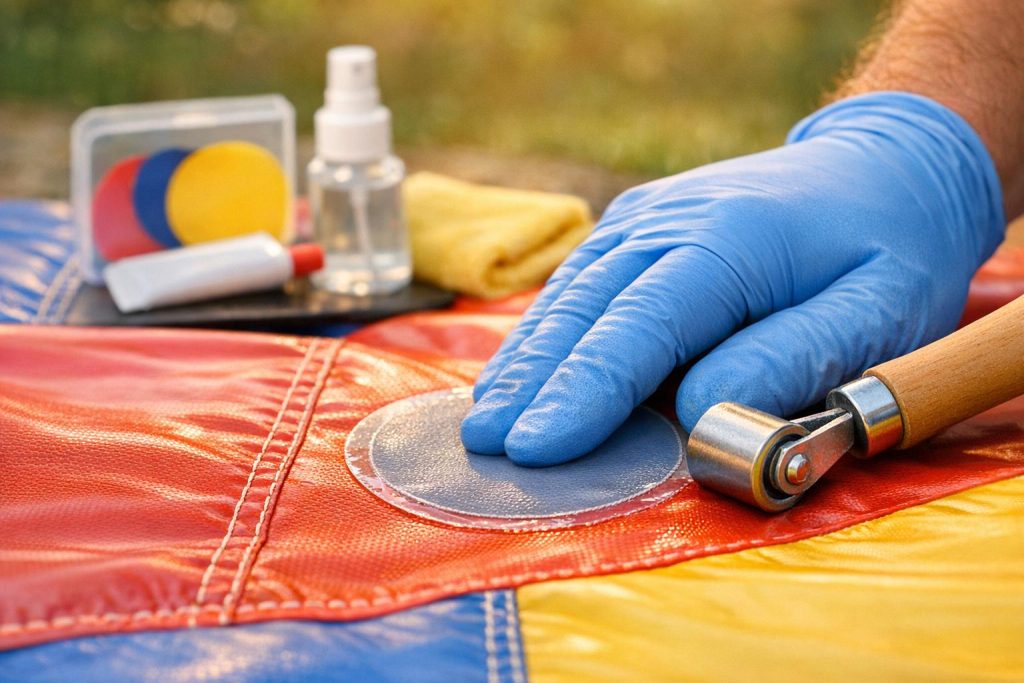 How to Patch a Bounce House Tear
