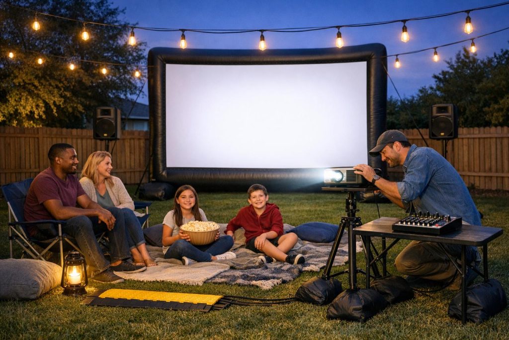 Ultimate Guide to Outdoor Movie Night Rentals