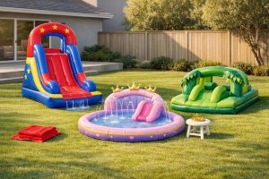 How to Match Water Inflatables to Party Themes