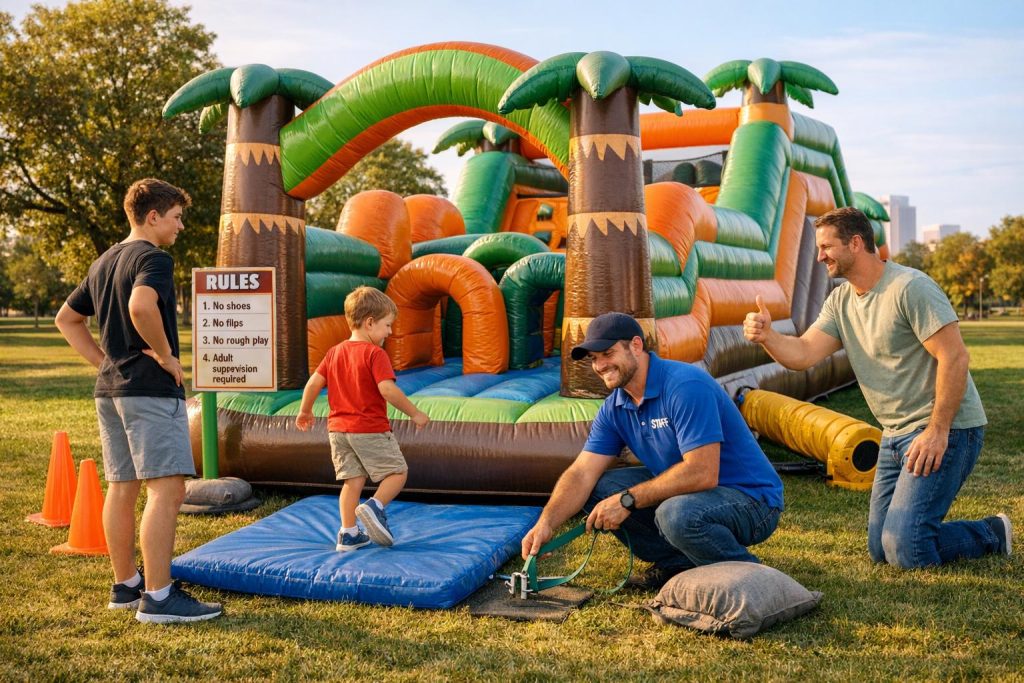 Ultimate Guide to Themed Inflatable Games