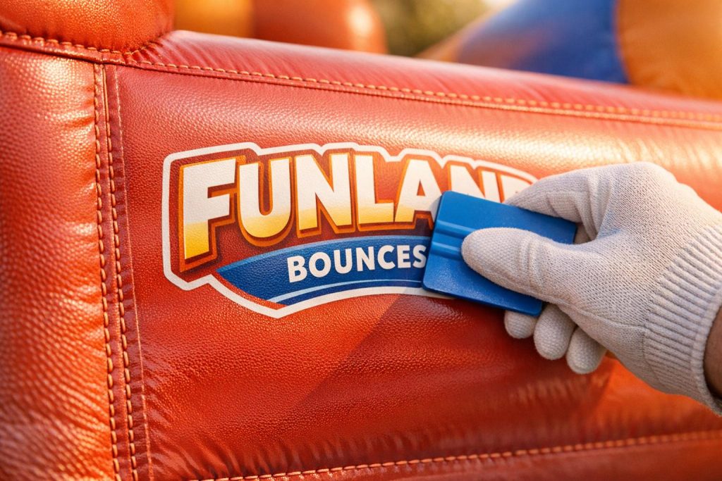 Custom Bounce Houses with Logos