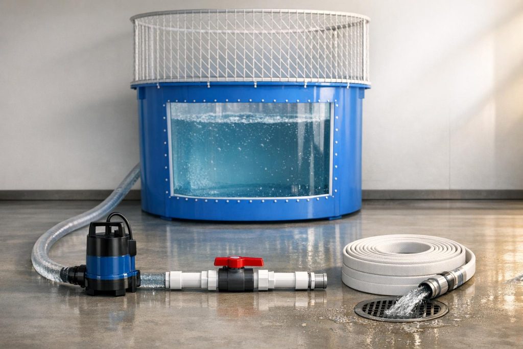 Top Drainage Tools for Dunk Tanks