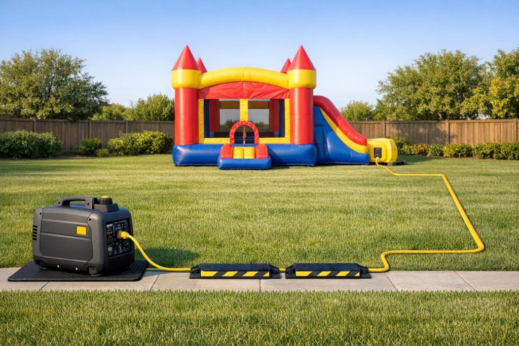 FAQs About Generators for Inflatable Rentals