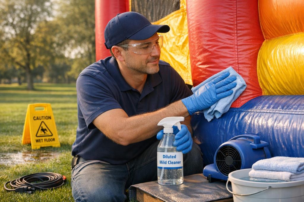 Top 5 Risks in Cleaning Inflatables