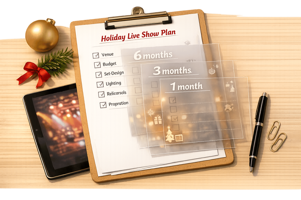 Checklist for Planning Holiday-Themed Live Shows