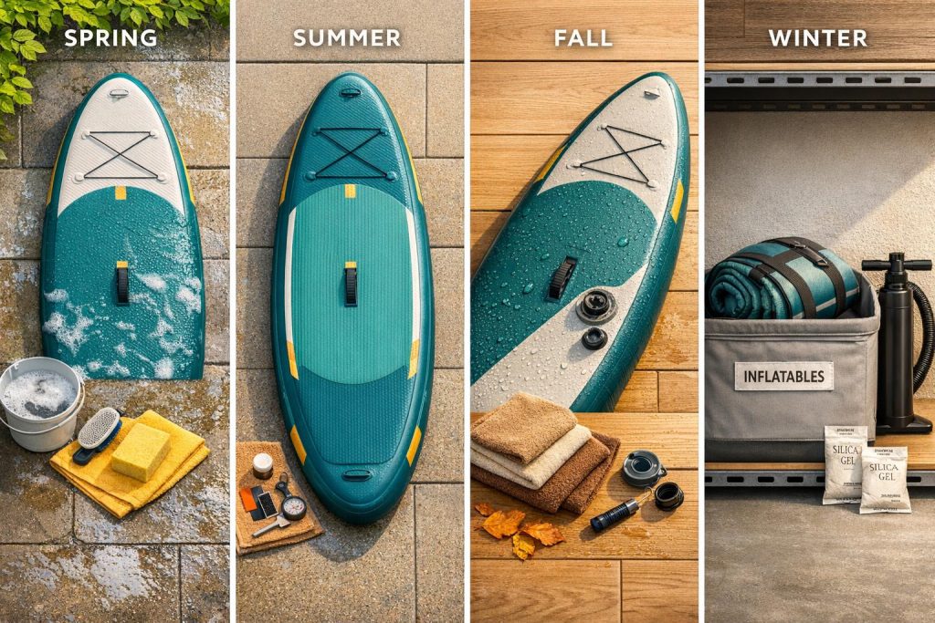 Seasonal Maintenance Schedule for Inflatables