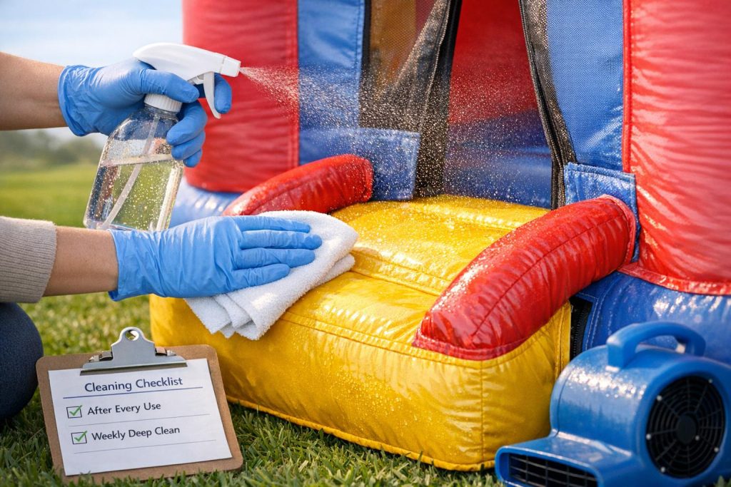 How Often to Sanitize Bounce Houses