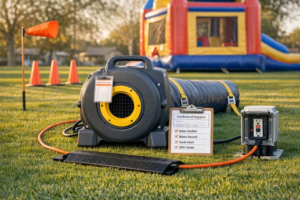 State Laws on Inflatable Blower Safety