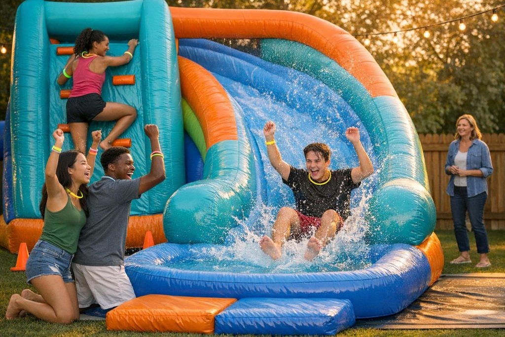 10 Teen Party Ideas with Inflatables